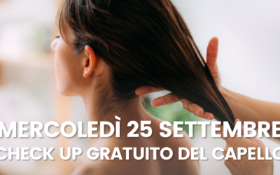 Mercoledì 25 Settembre Check-up gratuito del capello in Farmacia Veronese